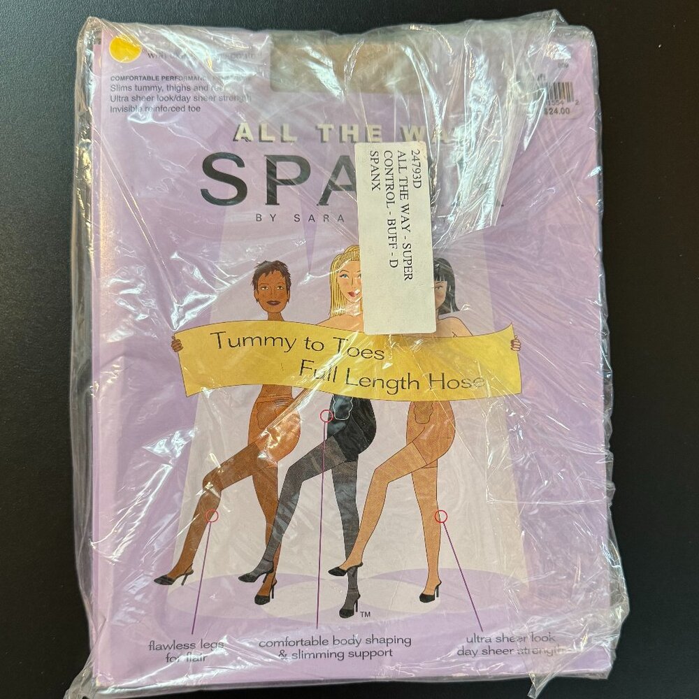 SPANX All The Way - Super Control - Buff - Size D - 2pcs - 24793D